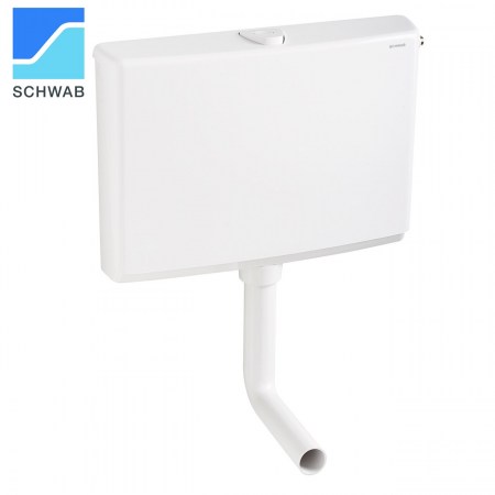 Cassetta esterna per wc tasto START-STOP - modello SLIM SCHWAB - 4060422640