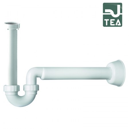 Sifone in plastica bianco per lavabo o bidet 1 ″1/4 - TEA Chihuahua - 2390.244.6