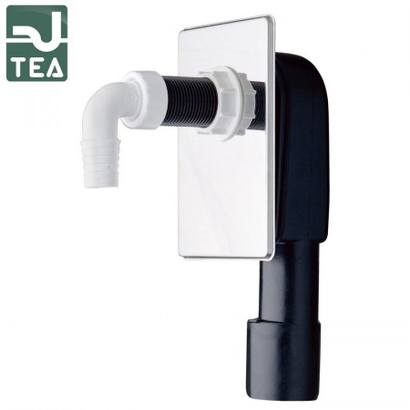 Sifone incasso lavatrice lavastoviglie con piastra inox - TEA Calimero - 2112.150.8