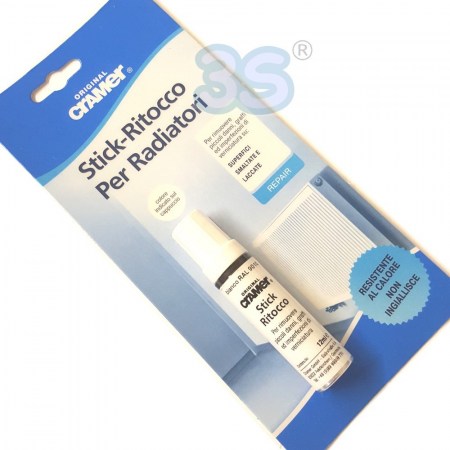 Cramer - Stick per ritocco radiatori caloriferi bianco RAL 9010 - 15020