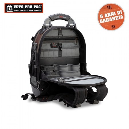 Borsa porta utensili zaino professionale VETO PRO PAC TECH PAC - 46 tasche - AX3501