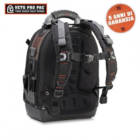 Borsa porta utensili zaino professionale VETO PRO PAC TECH PAC - 46 tasche - AX3501