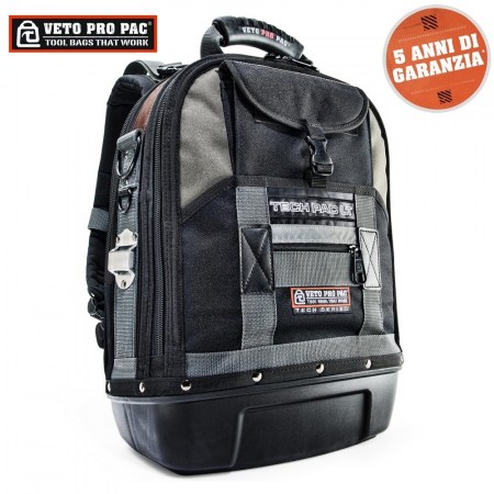 Borsa porta utensili zaino VETO PRO PAC TECH PAC LT - 27 tasche - AX3502