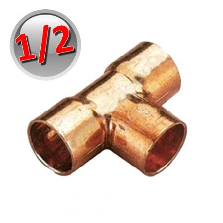Raccordo a TI FFF rame a saldare 1/2 - 12,7 mm - RRP513004