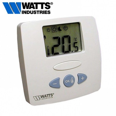 Termostato ambiente digitale WATTS WFHT LCD 230v - P2077