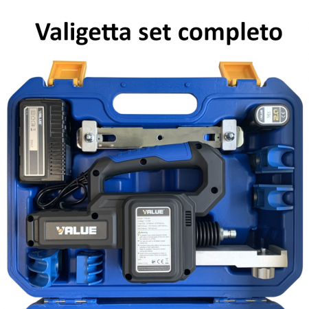 Piegatubi curvatubi a batteria VTB-22L Value