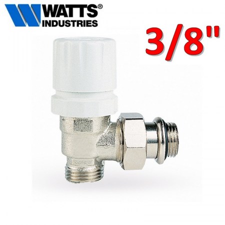 Valvola 3/8″ squadra attacco rame multistrato per calorifero termostatizzabile WATTS - 1178UMSN38
