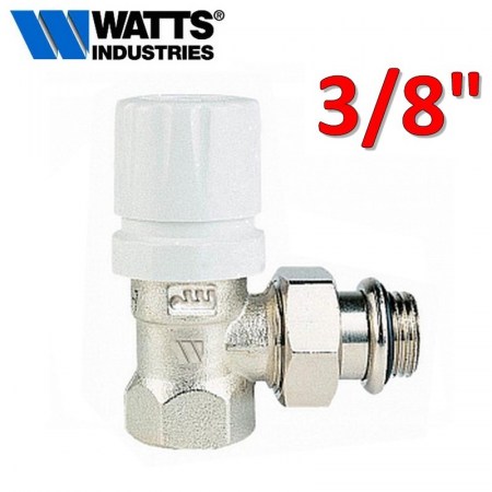 Valvola 3/8″ squadra attacco ferro per calorifero termostatizzabile WATTS - 178UMSN38