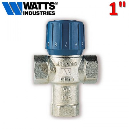 WATTS Valvola AQUAMIX 1'' miscelatrice a 3 vie per impianti radianti riscaldamento - 6310C1