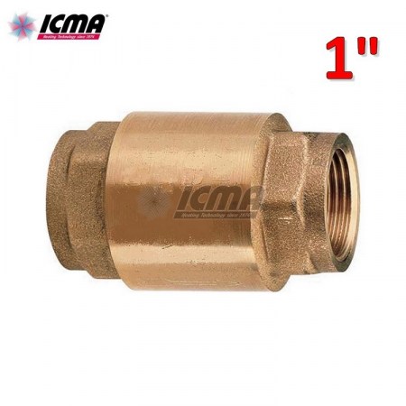 Valvola di non ritorno MONDIAL 1″ con otturatore in ottone - 83053AF05