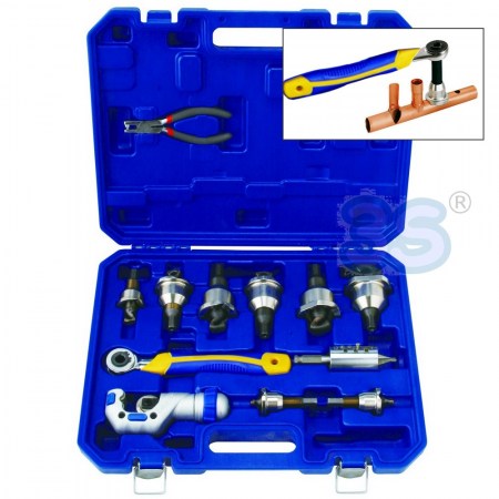 Tee extractor set - estrattore realizza colletti e diramazioni su tubi - WK-T800