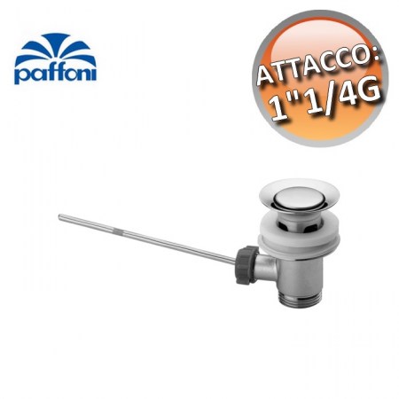 Scarico con tappo in hostaform Pop up con attacco 1''1/4 G - PAFFONI  ZSCA004