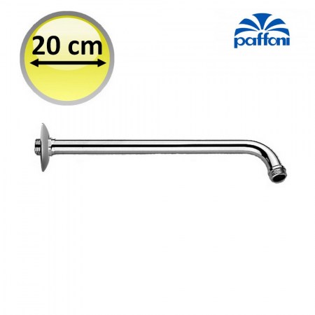 Braccio doccia tubo completo 20 cm ZSOF018CR Paffoni