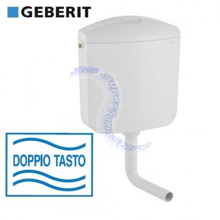 Cassetta wc esterna a zaino GEBERIT AP117 Montana Duo - doppio tasto