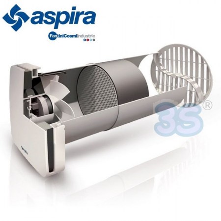 Aspirvelo Air Ecocomfort unità ventilante con recuperatore e griglia - AP19979
