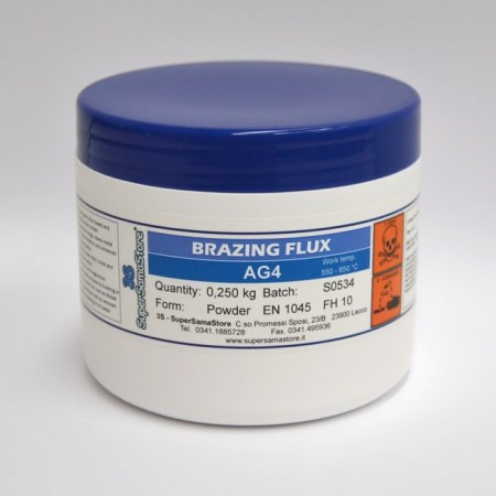 Polvere diossidante per brasatura e saldobrasatura - Brazing Flux AG4 - BF.AG4