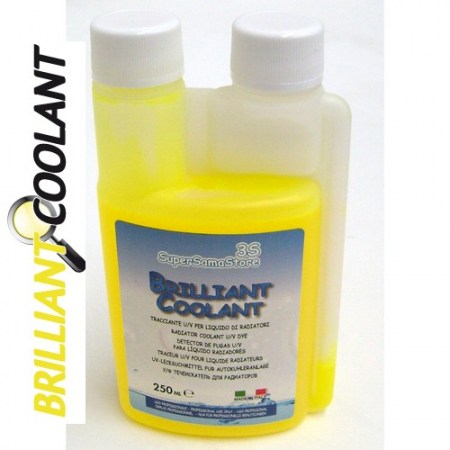 TRACCIANTE UV BRILLIANT COOLANT PER LIQUIDO RADIATORI AUTO BCO.250