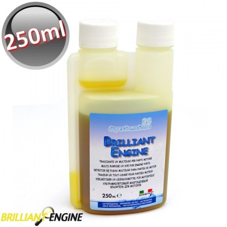 BRILLIANT ENGINE - Tracciante UV per circuiti olio autoveicoli - BE.250