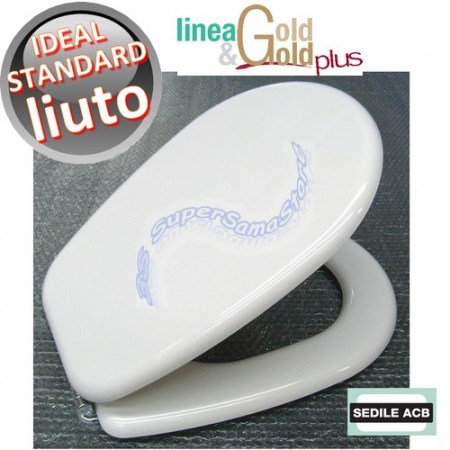 BSPRESIS09 - Sedile per wc LIUTO Ideal Standard - marca ACB linea GOLD