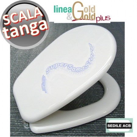 BSPRESIS09 - Sedile per wc TANGA Scala - marca ACB linea GOLD