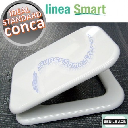 Sedile per wc CONCA Ideal Standard - marca ACB linea SMART BSOPE5