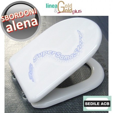 Sedile per wc ALENA Sbordoni - marca ACB linea GOLD