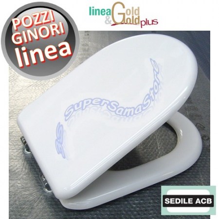 Sedile per wc LINEA Pozzi Ginori - marca ACB linea GOLD