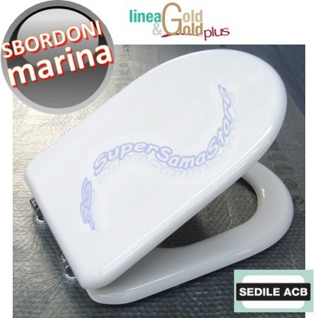 Sedile per wc MARINA Sbordoni - marca ACB linea GOLD