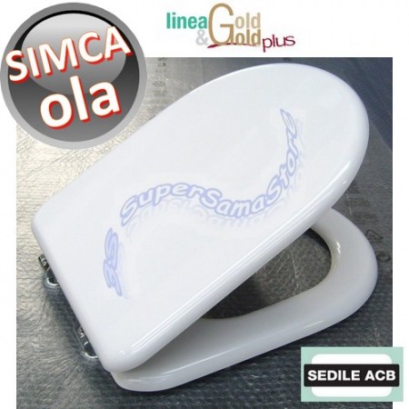 Sedile per wc OLA Simca - marca ACB linea GOLD