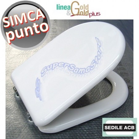 Sedile per wc PUNTO Simca - marca ACB linea GOLD