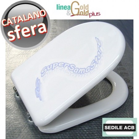 Sedile per wc SFERA Catalano - marca ACB linea GOLD