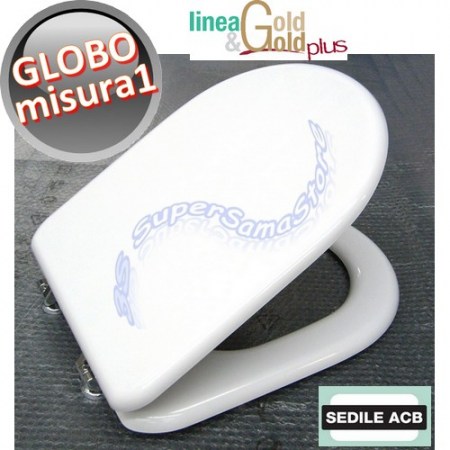 Sedile per wc MISURA 1 Ceramica Globo - marca ACB linea GOLD