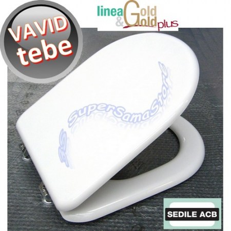 Sedile per wc VAVID Tebe - marca ACB linea GOLD