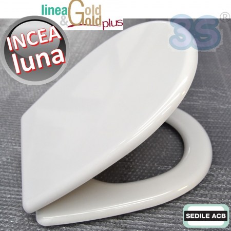 Sedile per wc LUNA Incea - ACB Ercos linea Gold BSPRESGL14