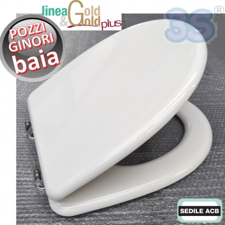 Sedile per wc BAIA Pozzi Ginori - ACB Ercos linea Gold BSPRESIS01