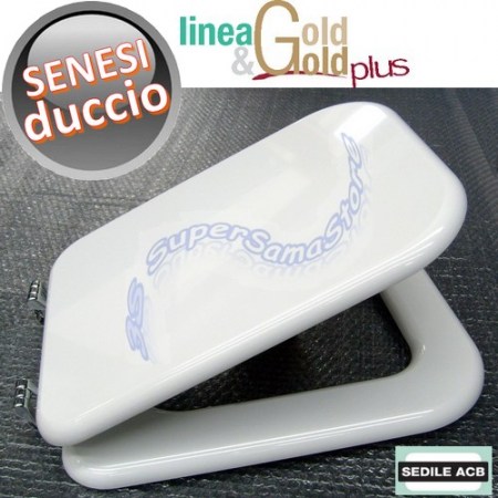 Sedile per wc DUCCIO Senesi - marca ACB linea GOLD