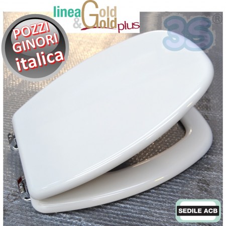 Sedile per wc ITALICA Pozzi Ginori - ACB Ercos linea Gold BSPRESPG04