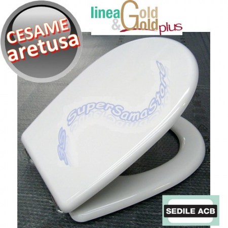 Sedile per wc ARETUSA Cesame - marca ACB linea GOLD