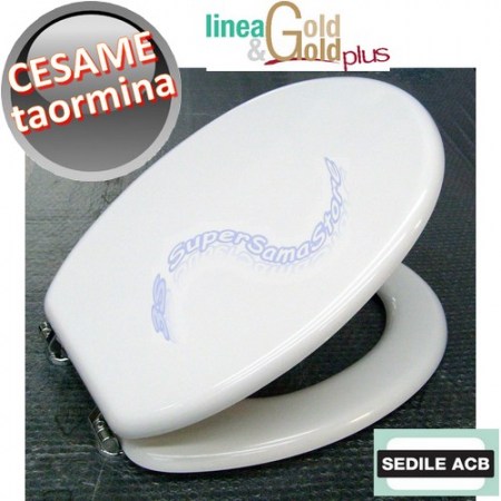 Sedile per wc TAORMINA Cesame - marca ACB linea GOLD