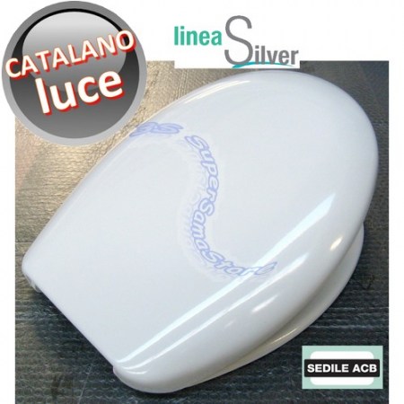 Sedile per wc LUCE Catalano - marca ACB linea SILVER