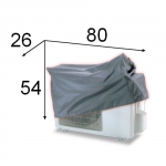 Dimensioni cappottina climatizzatore 80x26x54 cm