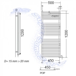 Dettagli dimensioni ASPOP5001200