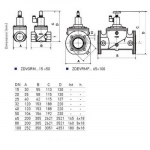 Elettrovalvole ZD..NC - Dimensioni