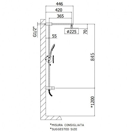 Dimensioni ZCOL687CR