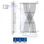 Disegno tecnico Gemini - www.SuperSamaStore.it