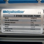 Dati tecnici pompa del vuoto monostadio 42 Lt/min VPME42