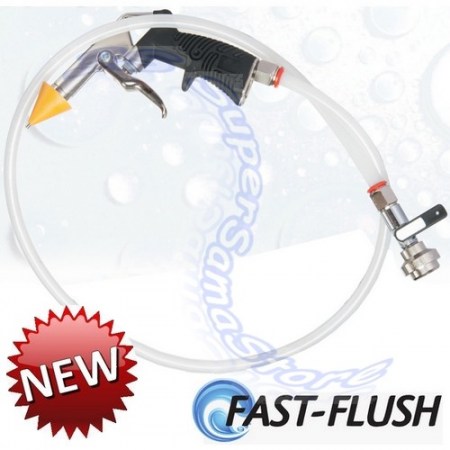 PISTOLA CON TUBO E RUBINETTO FLUSH GUN - SISTEMA FAST FLUSH