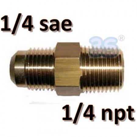 Raccordo giunto dritto 1/4 sae x 1/4 npt - U1-4B