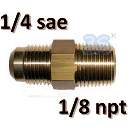 Raccordo giunto dritto 1/4 sae x 1/8 npt - U1-4A