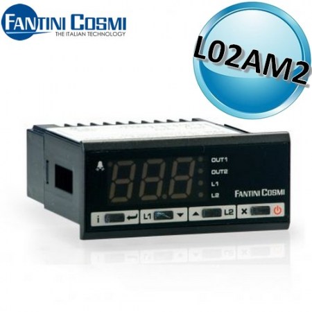 Termostato proporzionale P.I.D. a 2 uscite con sonda 230 Vac - Fantini Cosmi L02AM2